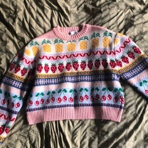 Zara fruit sweater!